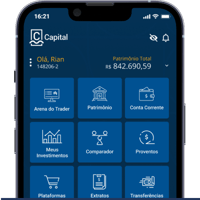 Abra a sua conta na CM Capital