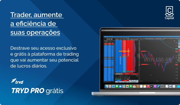 Trader, aumente a eficiência de suas operações. Destrave seu acesso exclusivo e grátis à plataforma de trading que vai aumentar seu potencial de lucros diários.